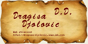 Dragiša Đolović vizit kartica